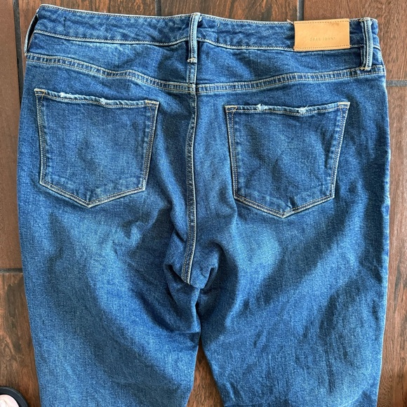 Dear John Women’s Jaxtyn Bootcut St Tropez‎  Distressed Raw Hem Jeans Size 31x32 - Picture 6 of 12